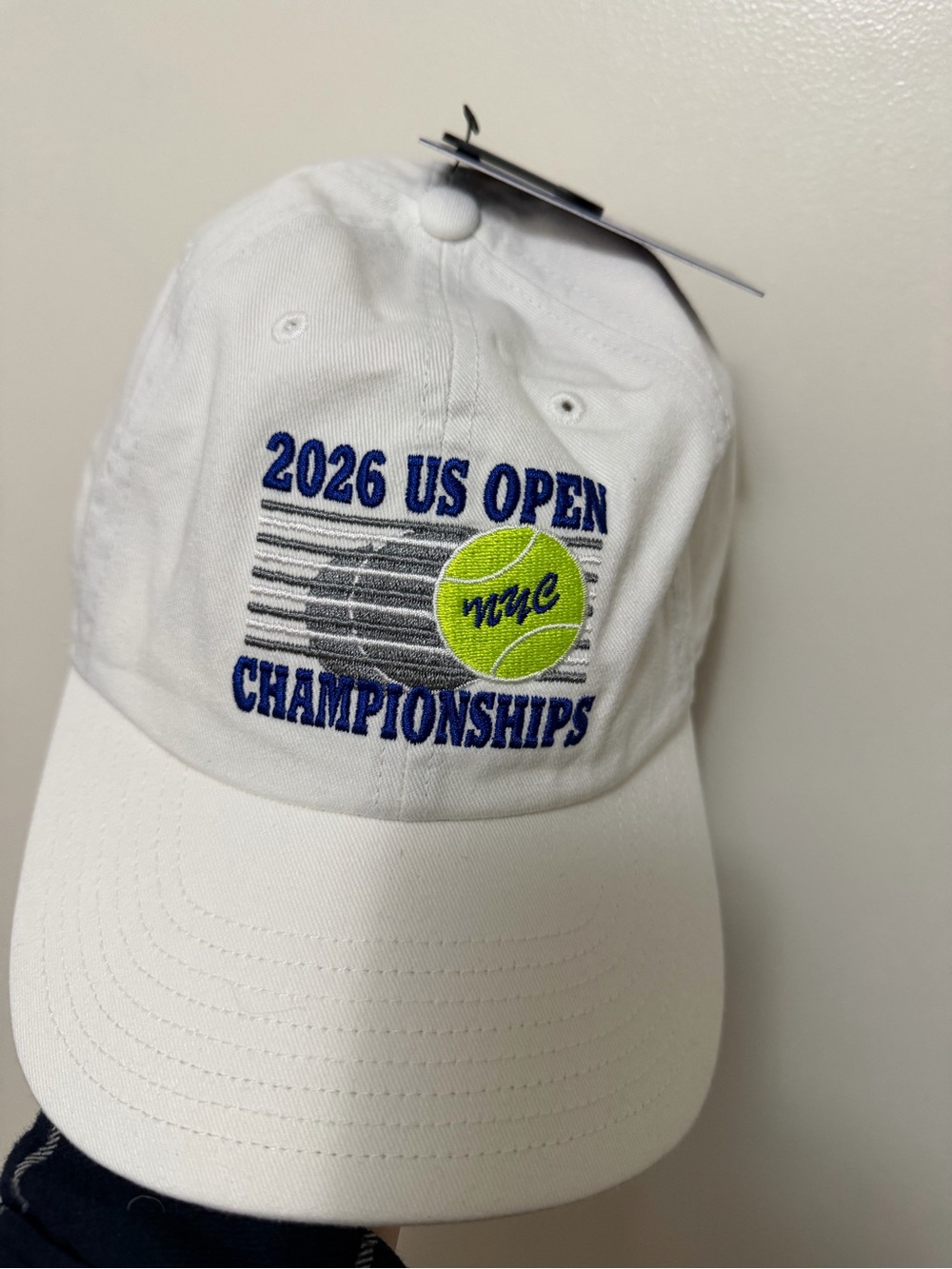 2026 US Open Championships White Baseball Cap